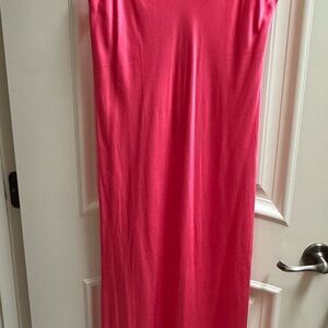 pistola Bright Pink Maxi Skirt